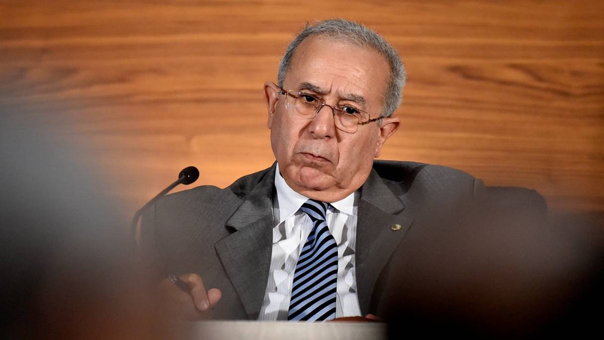 Le ministre algérien des Affaires étrangères, Ramtane Lamamra.
