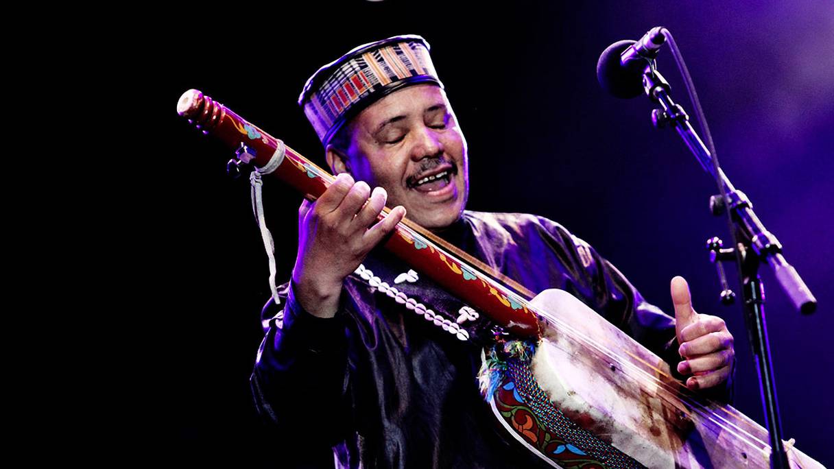 Majid Bekkas, ambassadeur de la musique gnaouie est né en 1957 à Salé.
