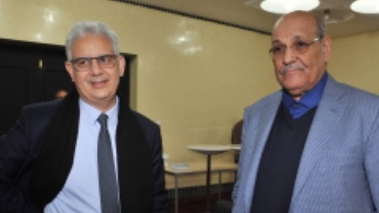 Nizar Baraka et Hamdi Ould Errachid du PI.
