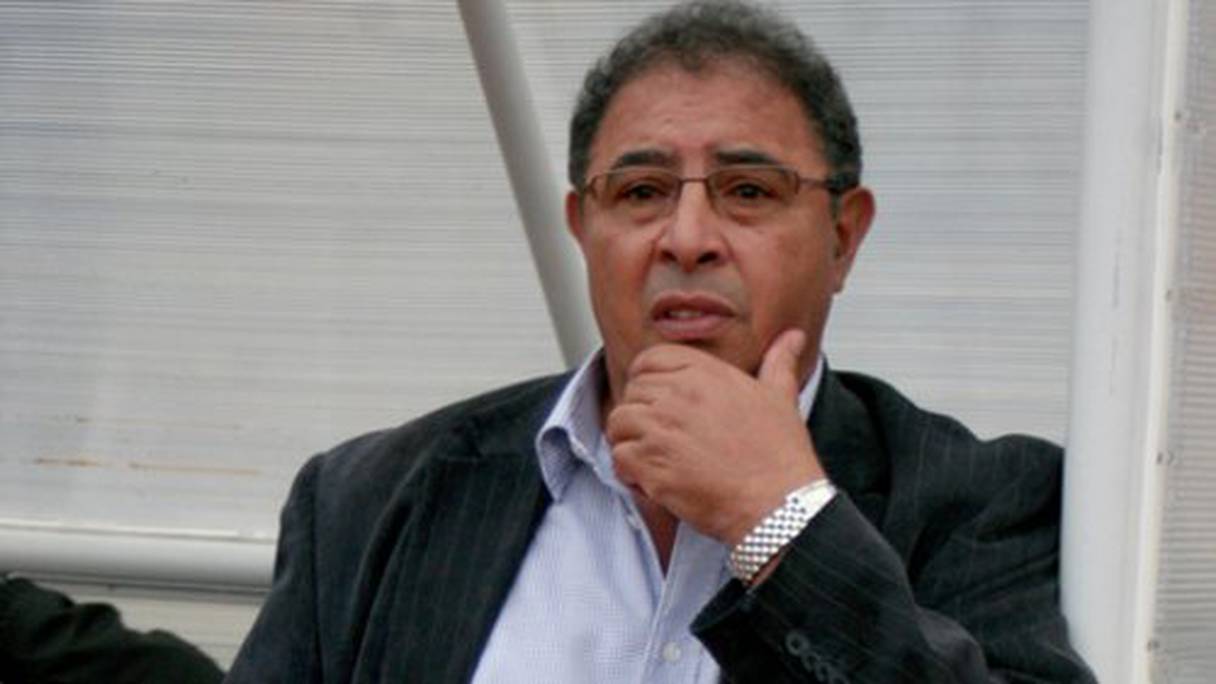Aziz El Amri, entraîneur du Moghreb de Tétouan. 
