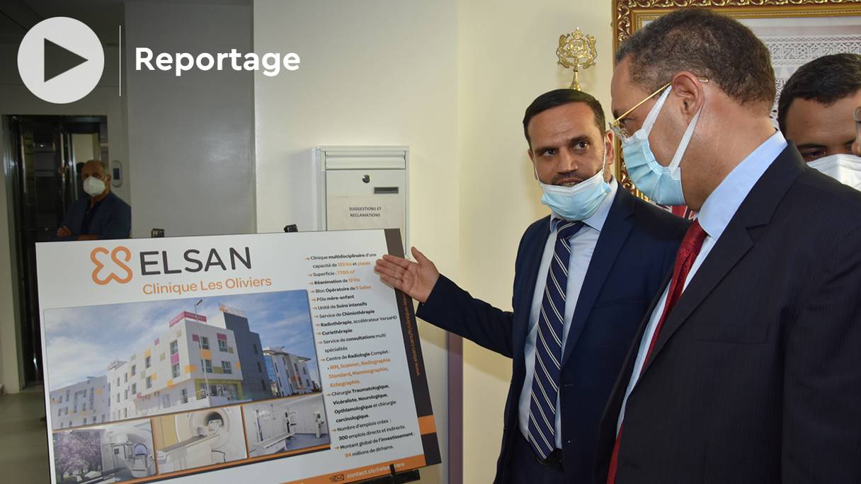 Leader de l’hospitalisation privée en France, le groupe ELSAN inaugure la Clinique Les Oliviers, à Settat.
