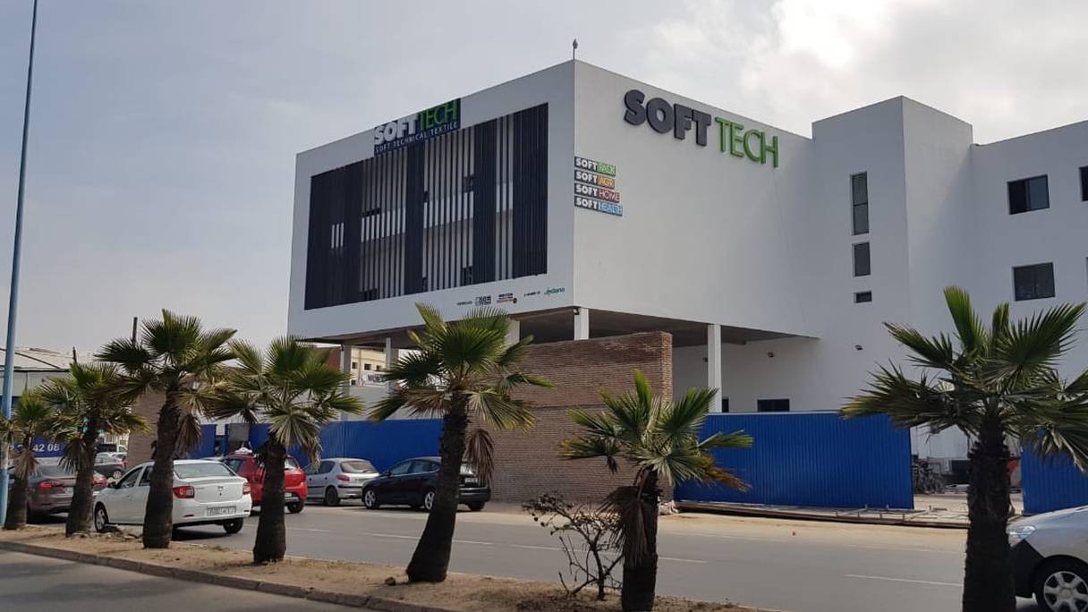 Le siège de Soft Tech à Casablanca

