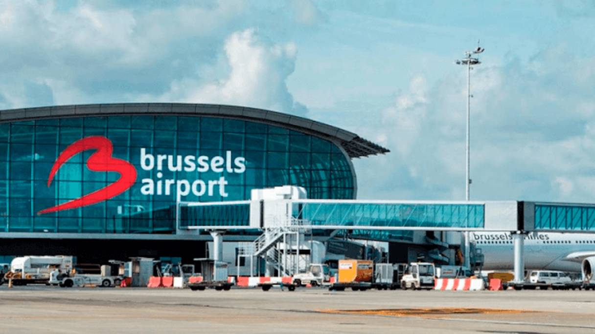 L'aéroport international de Bruxelles-Zaventem.
