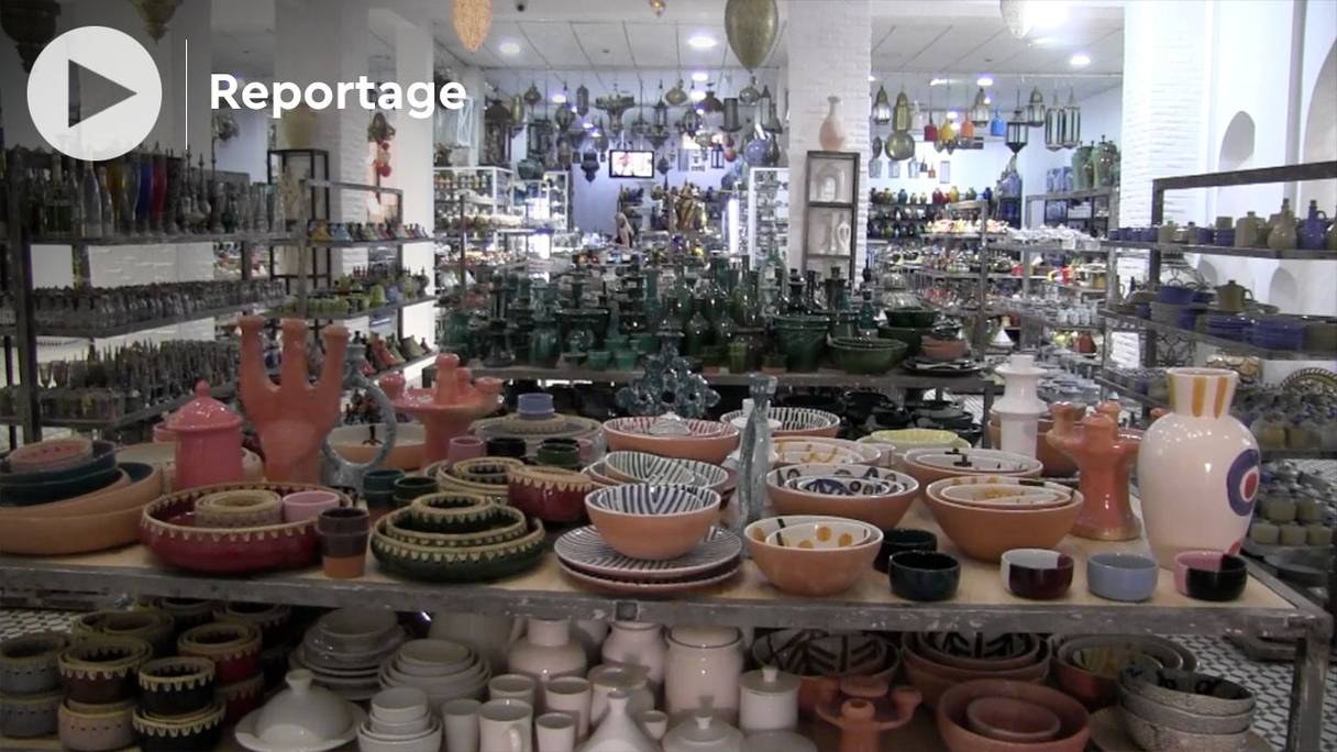 L'artisanat de Marrakech affronte désormais dans la basse saison.
