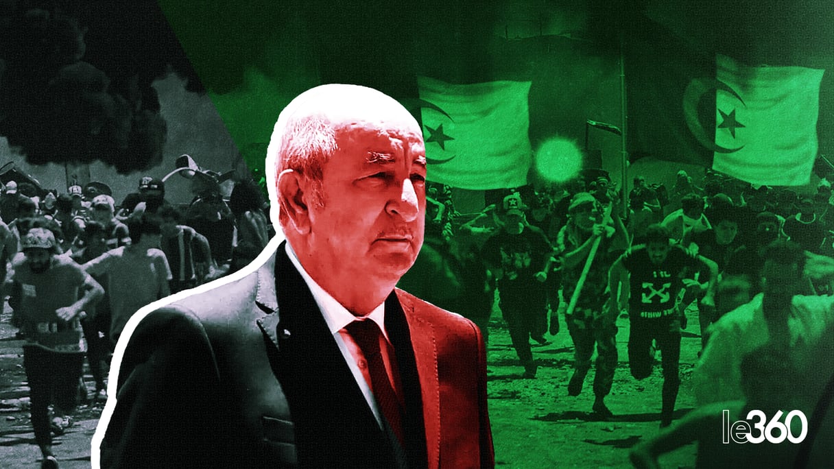 Le président algérien Abdelmadjid Tebboune. (Y. El Harrak/Le360)
