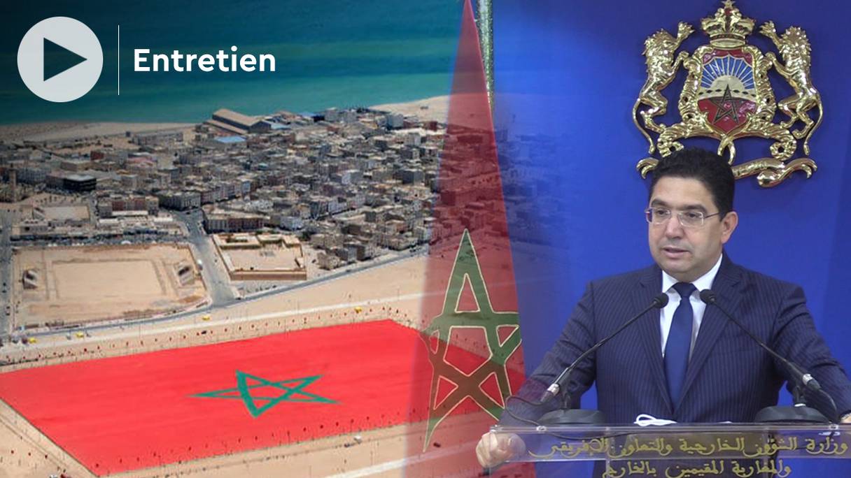 Nasser Bourita, chef de la diplomatie marocaine, a donné une conférence de presse après l'adoption par le Conseil de sécurité de l'ONU de la résolution relative au Sahara qui proroge d'un an le mandat de la Minurso et confirme l'option des tables rondes.
