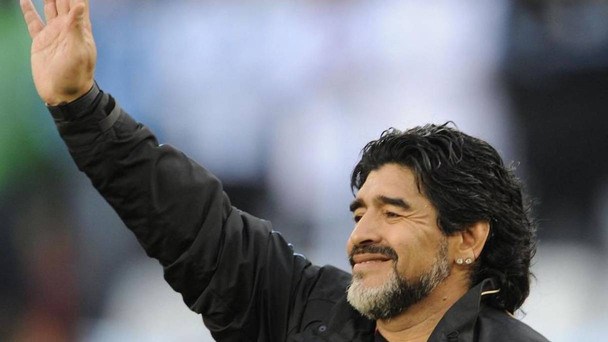 Diego Maradona fut LA légende du football mondial.
