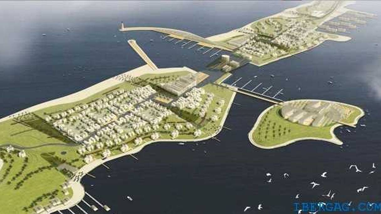 Le futur port Nador West Med.

