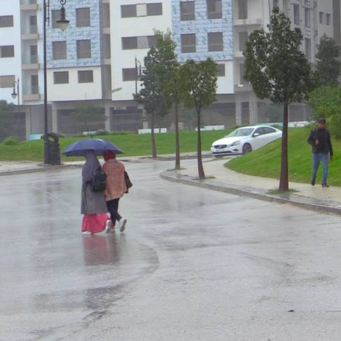 Tanger - Premières pluies d automne - Précipitations