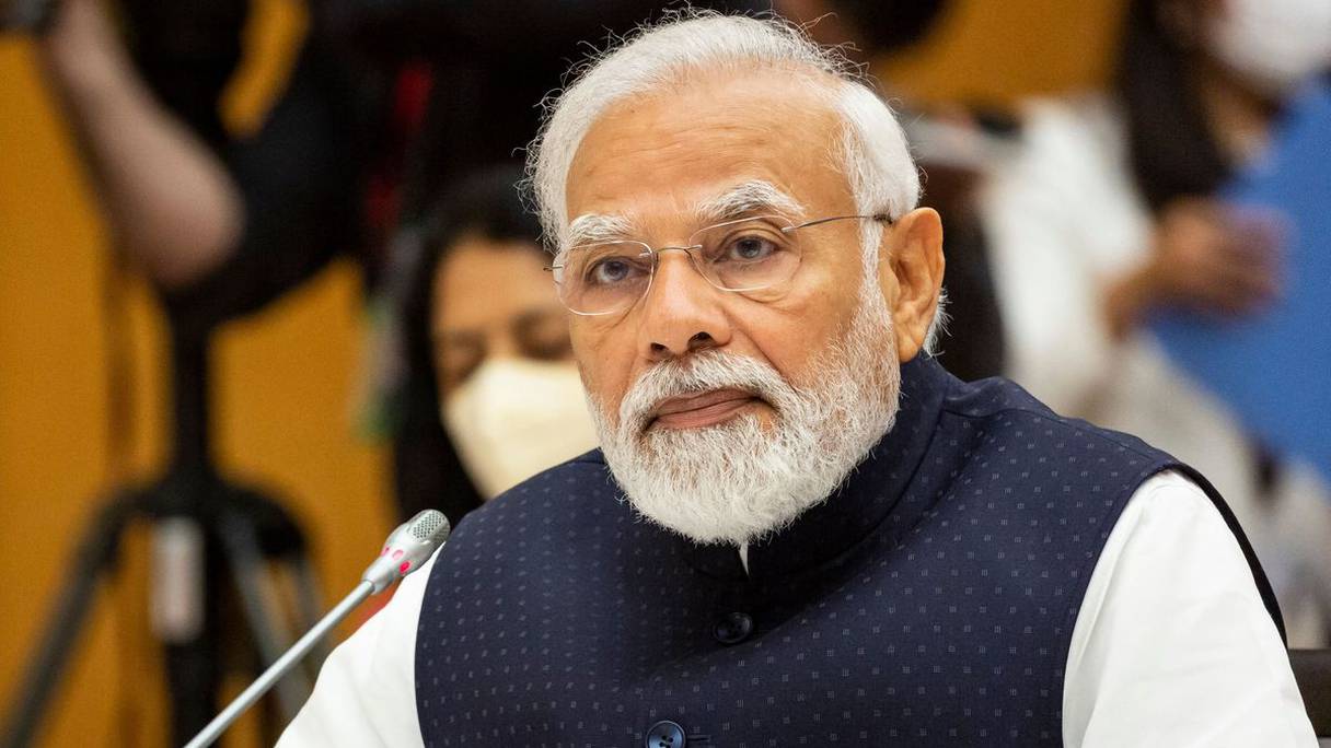 Le Premier ministre indien Narendra Modi à Tokyo, en mai 2022