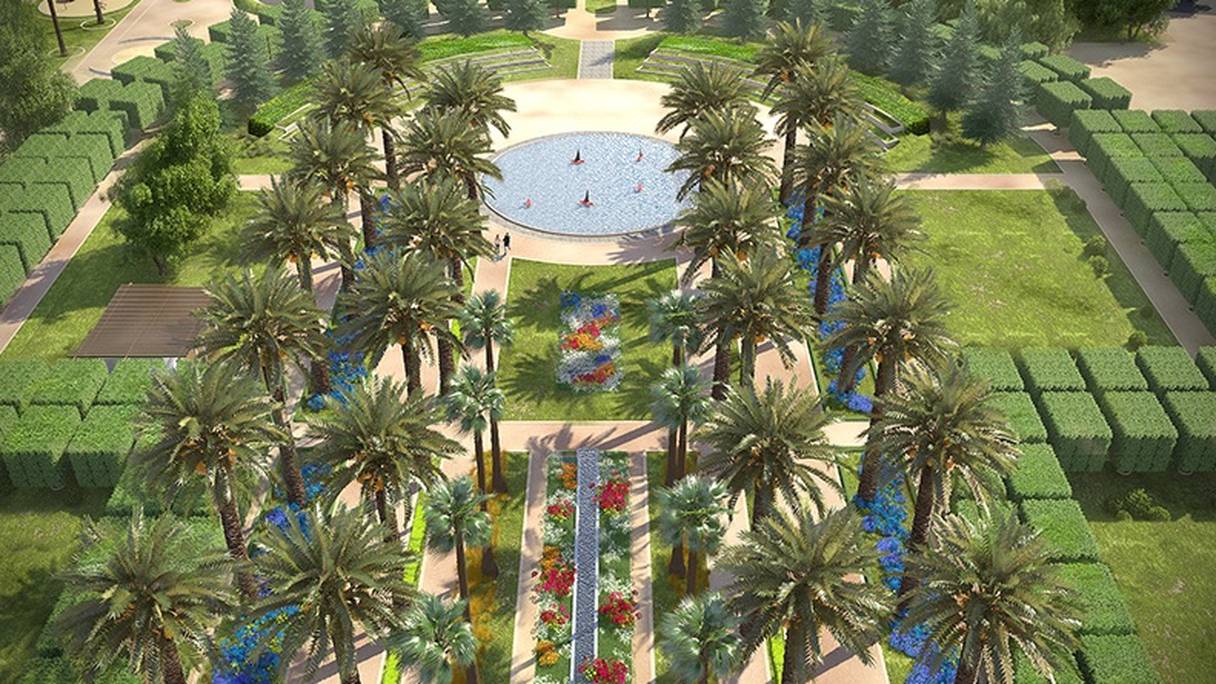Ce à quoi devrait ressembler le parc de la Ligue arabe de Casablanca

