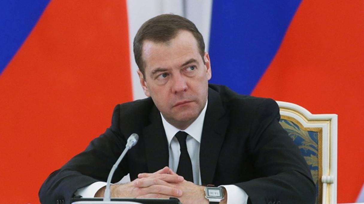 Dmitri Medvedev, vice-président du Conseil de sécurité de la Fédération de Russie.
