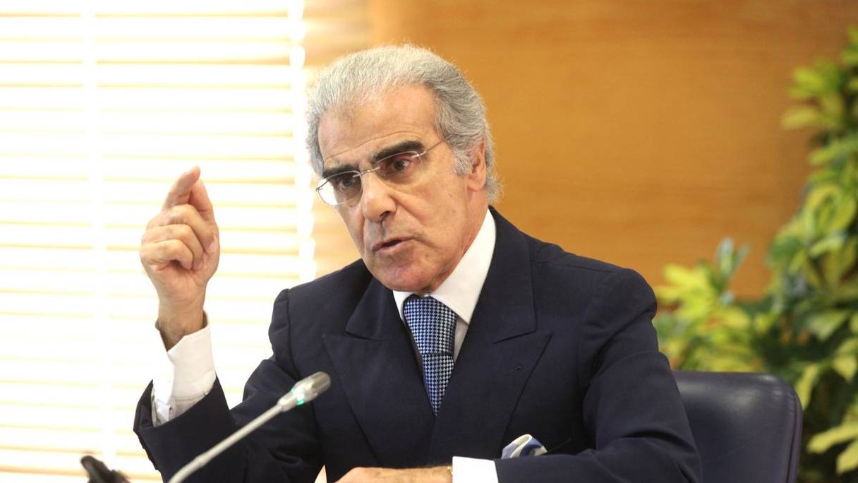 Abdellatif Jouahri, Wali de Bank Al-Maghrib.
