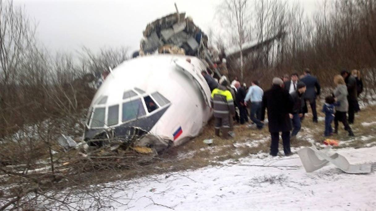 Un tupolev Tu-154 avait raté son atterrissage à l'aéroport de Domodedovo le 4 décembre 2010.
