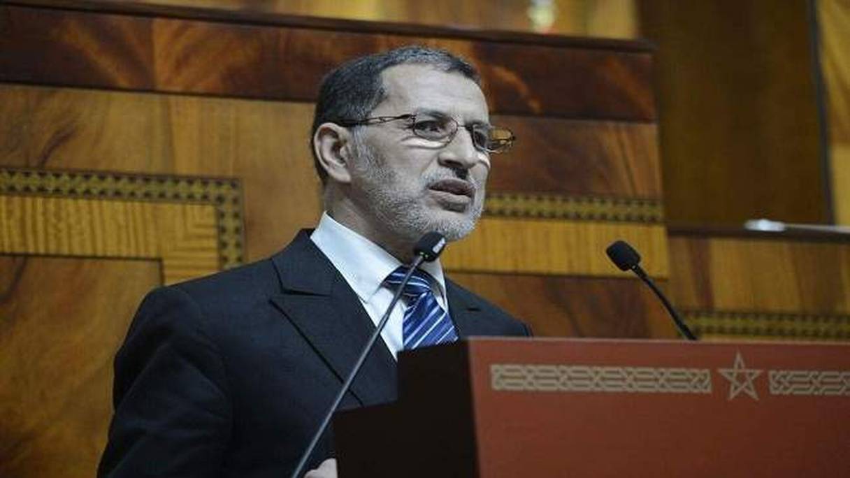 Le chef du gouvernement Saâd-Eddine El Othmani.
