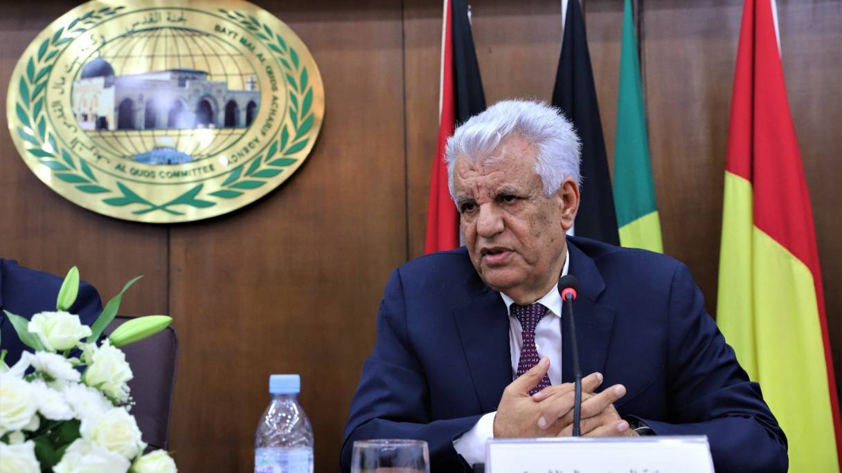 Jamal Choubki, ambassadeur de Palestine au Maroc.
