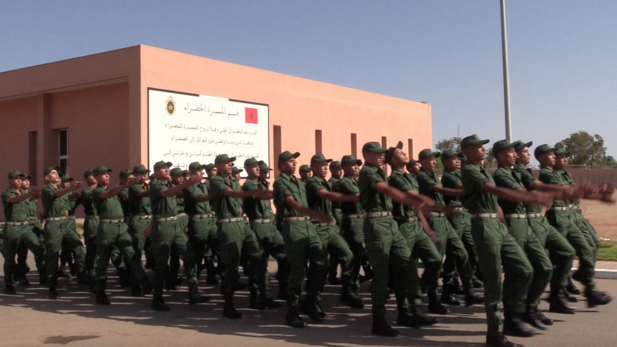 2.000 appelés au service militaire de la 37e promotion ont prêté serment, jeudi 15 septembre 2022, à Benguerir.
