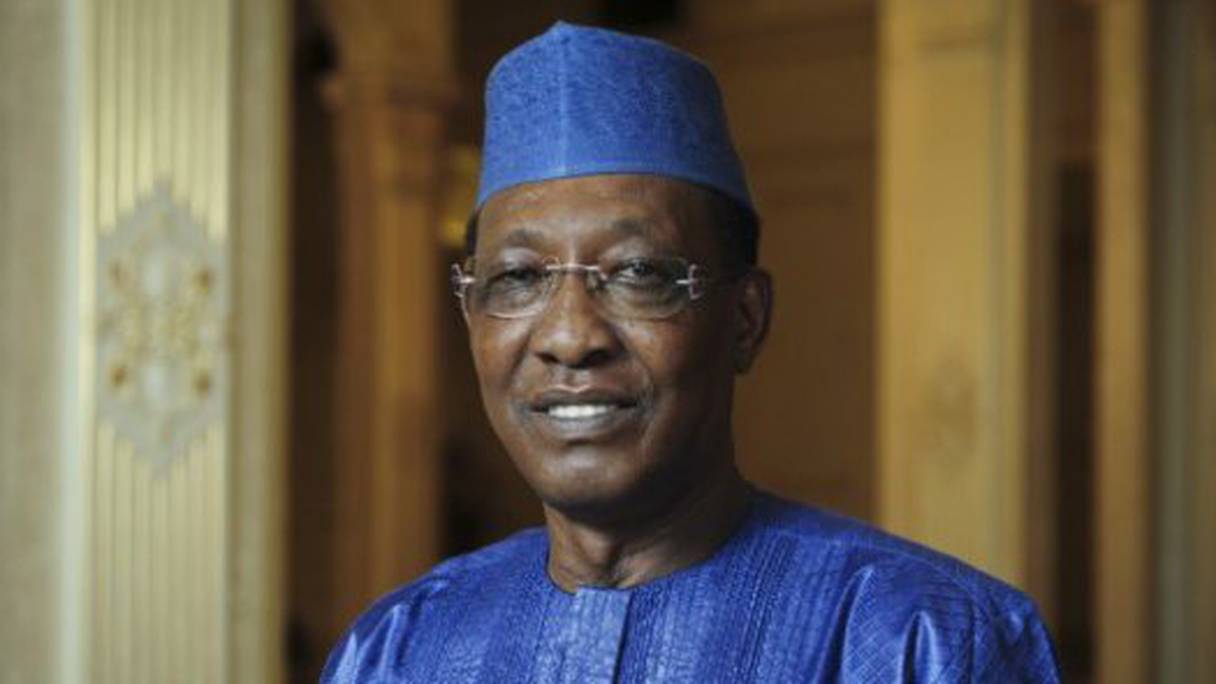 Le président sortant de l'Union africaine, le président tchadien Idriss Déby Itno.
 
