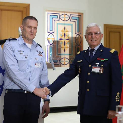 Cooperación militar Marruecos-Israel
