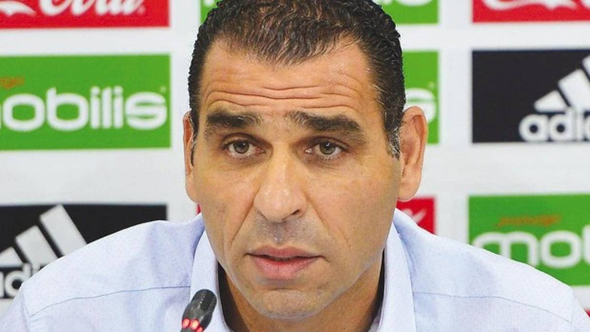 Kheïreddine Zetchi, président de la fédération algérienne de football.
