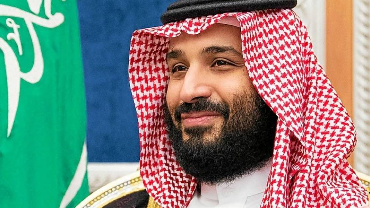 Mohammed Ben Salmane, prince héritier d'Arabie Saoudite. 
