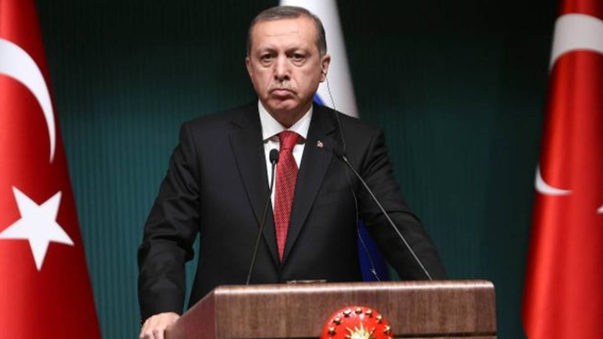 Recep Tayip Erdogan: "Nous allons mener cette lutte avec détermination. Nous ne nous arrêterons jamais".
