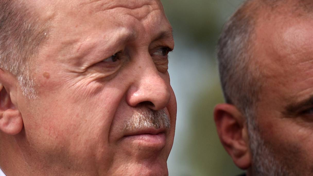 Le président turc Recep Tayyip Erdogan, ici en visite près de Zagreb, en Croatie, le 8 septembre 2022.
