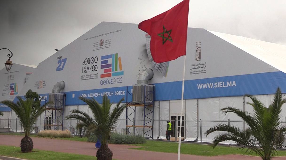 Le Salon international de l’édition et du livre (SIEL) 2022, à Rabat.

