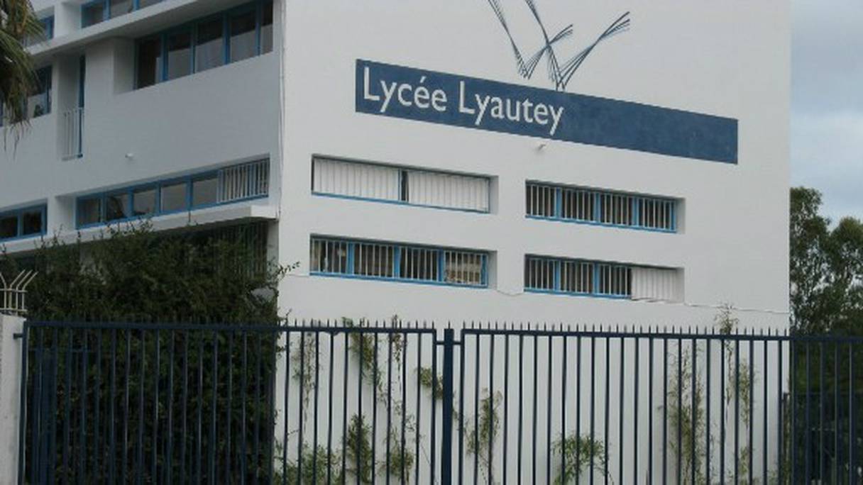 Le lycée Lyautey, sis sur le boulevard Ziraoui à Casablanca, avait été inauguré en 1963. 
