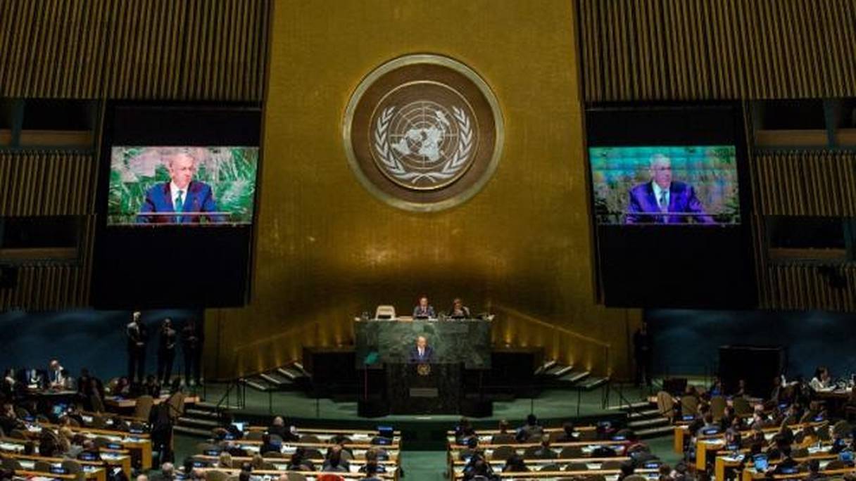 Assemblée générale de l'ONU.
