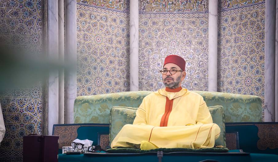 Le roi Mohammed VI préside une veillée religieuse en commémoration de l’Aid Al-Mawlid, le mercredi 27 septembre 2023.