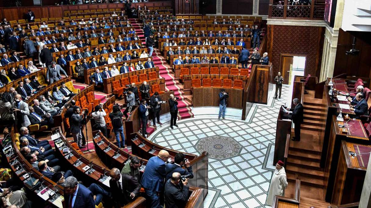 Le Parlement marocain.