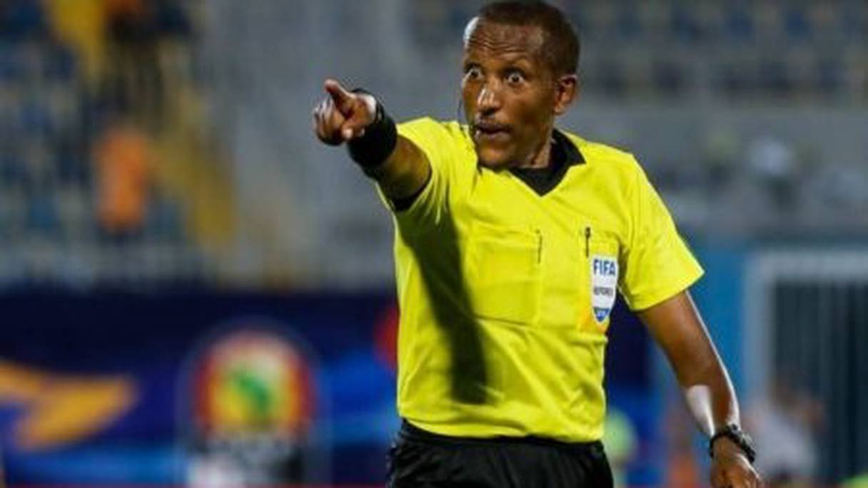L'arbitre éthiopien Bamlak Tessema, bête noire des clubs marocains.
