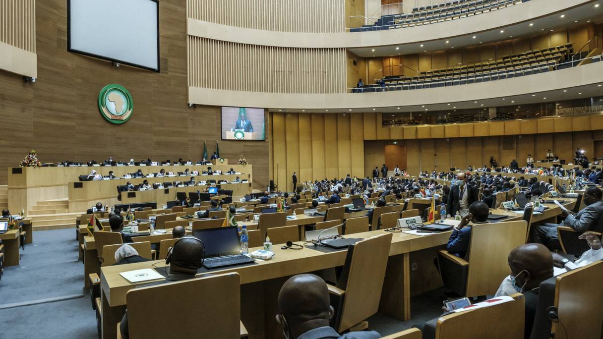Lors d'un précédent sommet de l'Union africaine à Addis-Abeba, en Ethiopie.