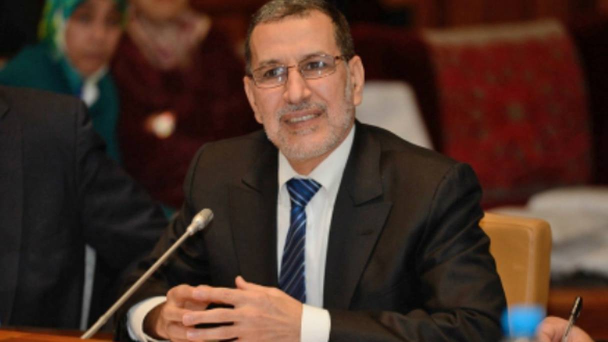 Saâd-Eddine El Othmani, chef du gouvernement. 
