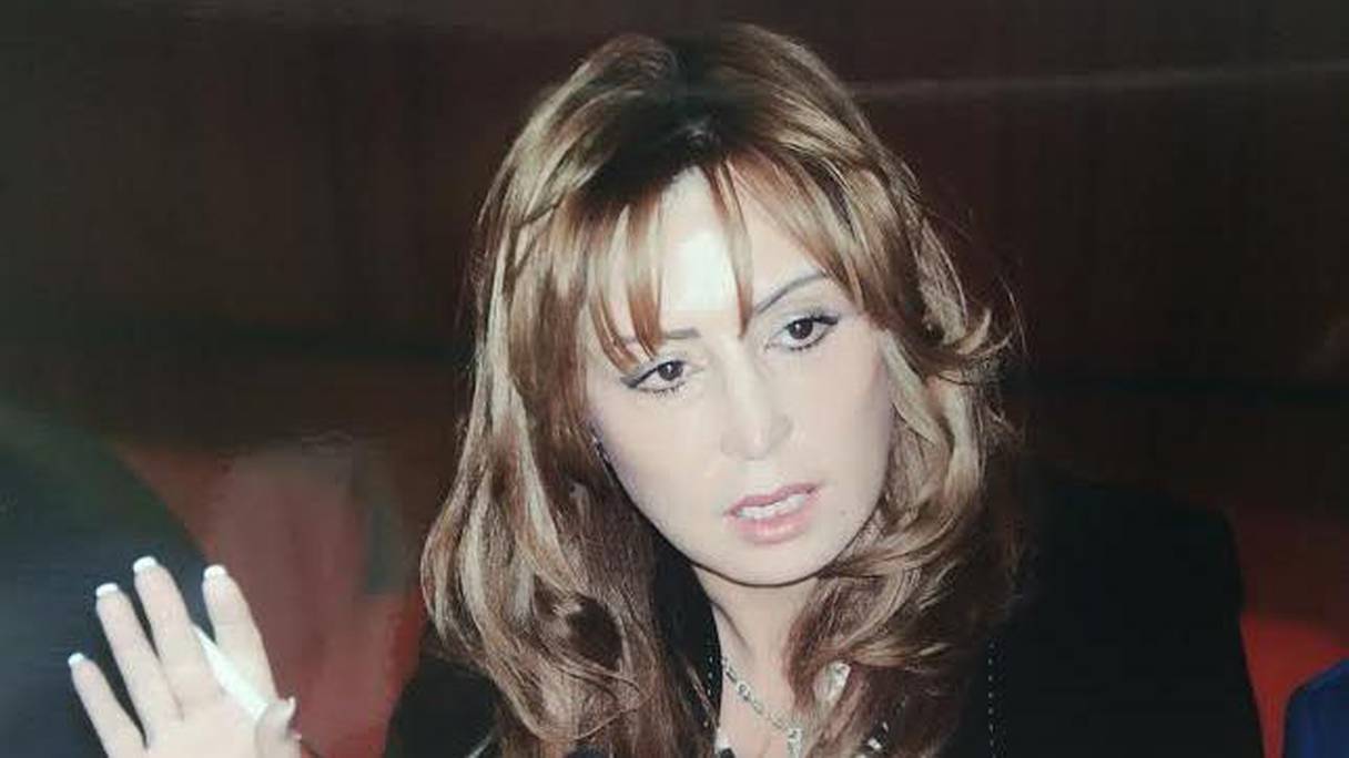 Salima Faraji, avocate et députée PAM d'Ouja. 
