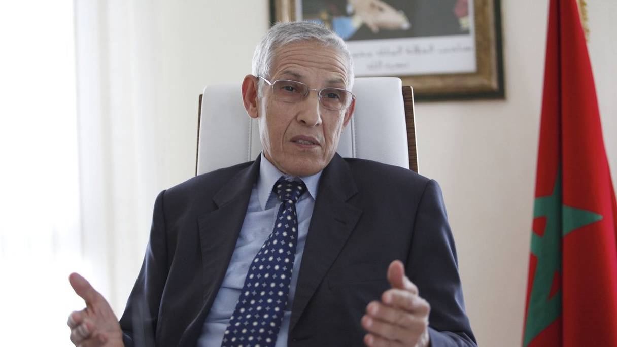 Lahcen Daoudi, ministre de l'Enseignement supérieur.
