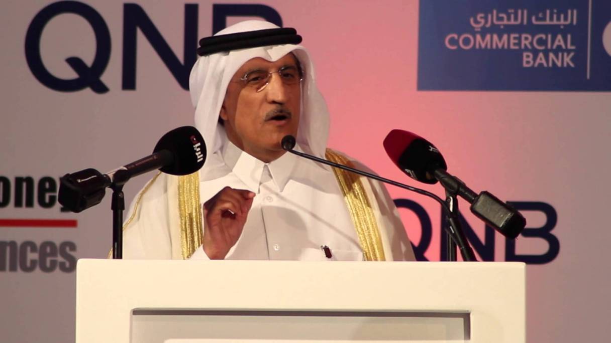 cheikh Abdallah ben Mohamed ben Saoud Al-Thani, DG du fonds souverain du Qatar.
