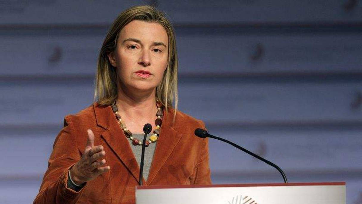 Federica Mogherini, Haute représentante de l'UE aux Affaires étrangères et à la politique de sécurité.

