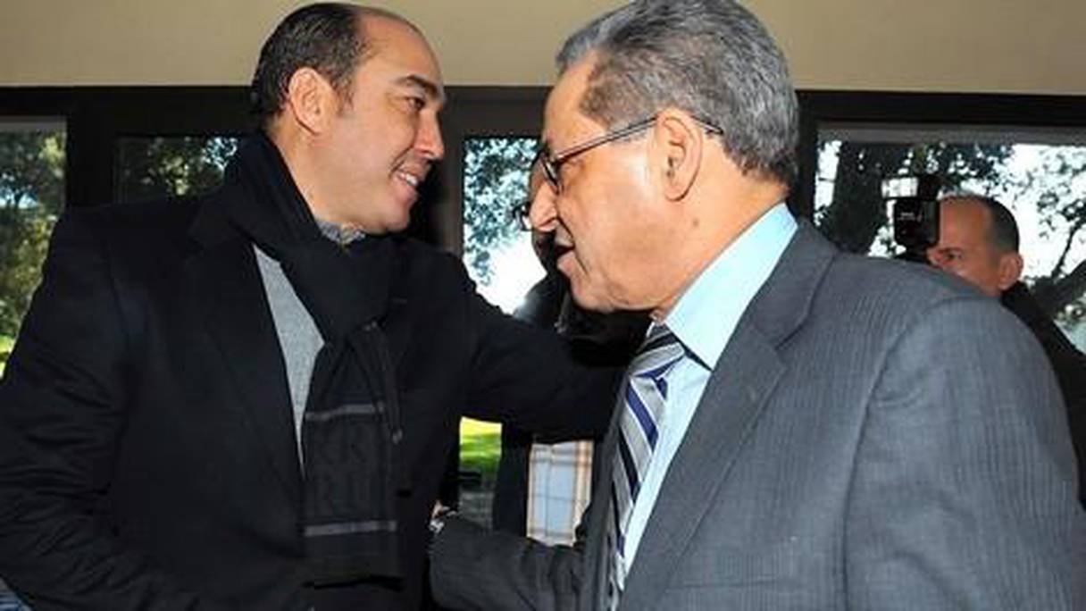 Mohand Laenser et Mohamed Ouzzine, une complicité à toute épreuve.
