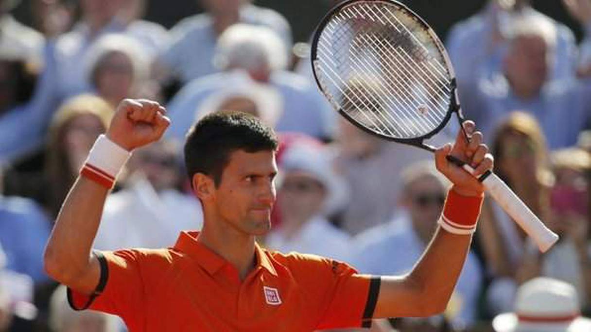 Novak Djokovic, numéro 1 mondial. 
