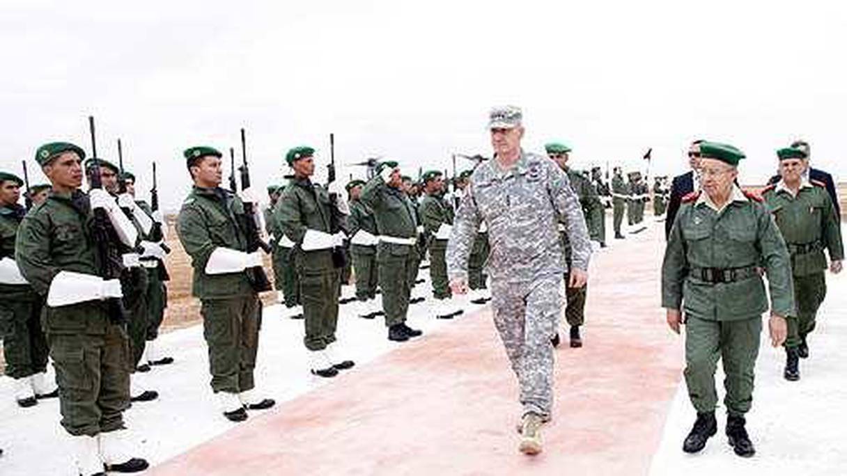 Le général David Rodriguez, chef du commandement US pour l'Afrique, a été reçu par de hauts responsables des Forces armées royales.
