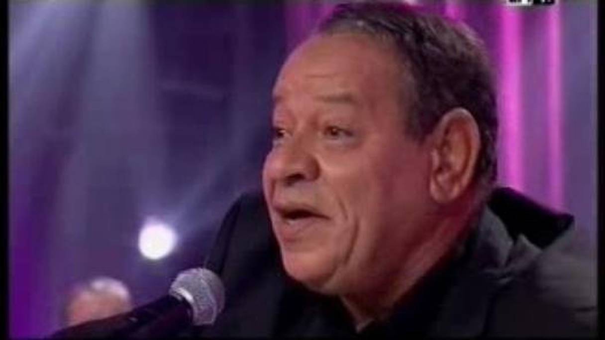 Le grand chanteur marocain Abdelhadi Belkhayat.
