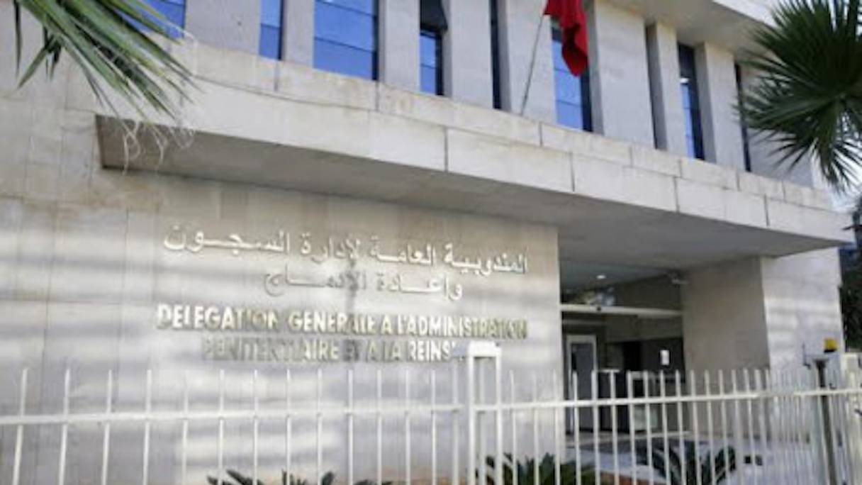 Le siège de la Délégation générale à l’administration pénitentiaire et à la réinsertion (DGAPR), à Rabat.
