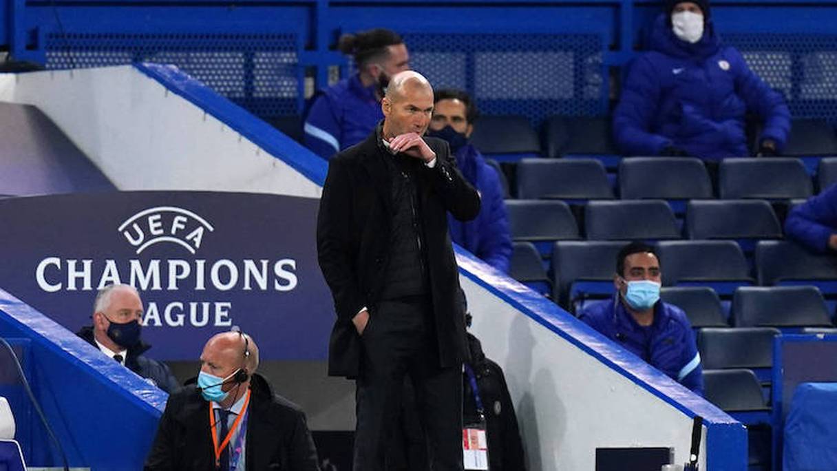 Zinedine Zidane, ex-entraîneur du Real Madrid.
