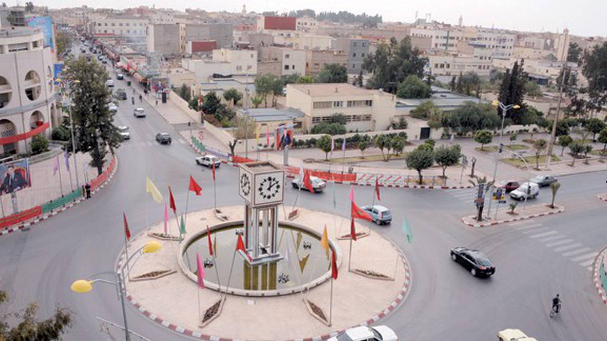 Centre-ville de Khouribga. 

