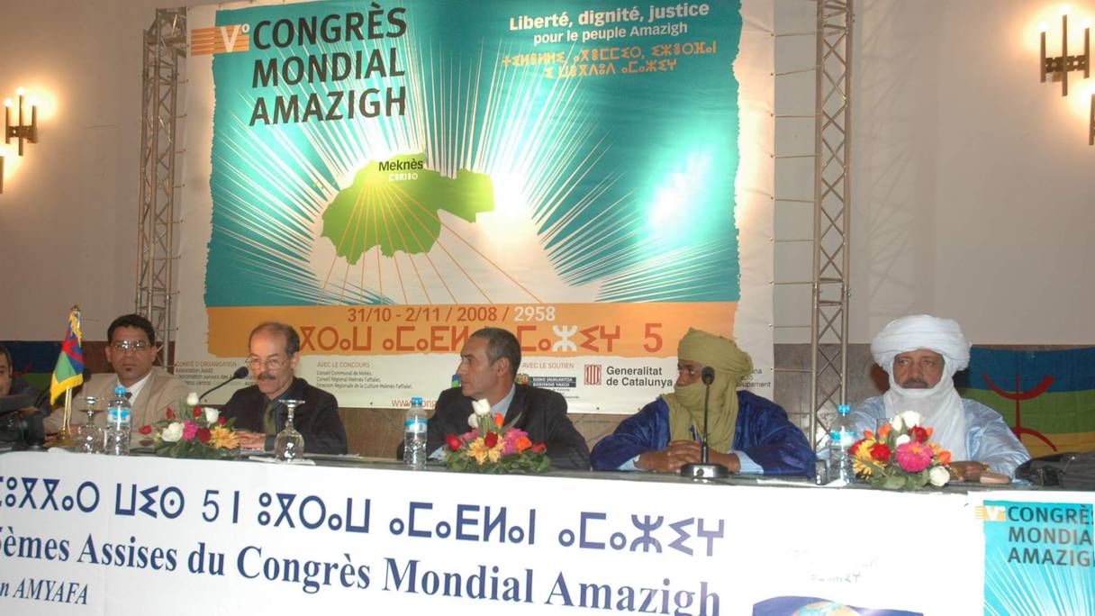 Congrès mondial amazigh.
