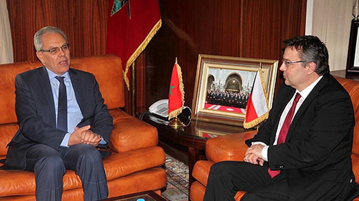 Abdeltif Loudyi, a reçu, lundi 5 mars à Rabat, Martin Tlapa, vice-ministre tchèque aux Affaires étrangères.
