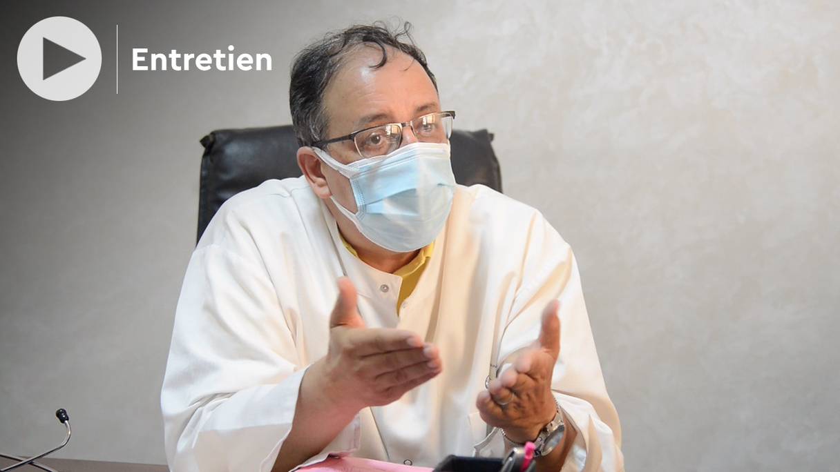 Le Dr Saïd Afif, membre du comité technique en charge de l'opération de vaccination.
