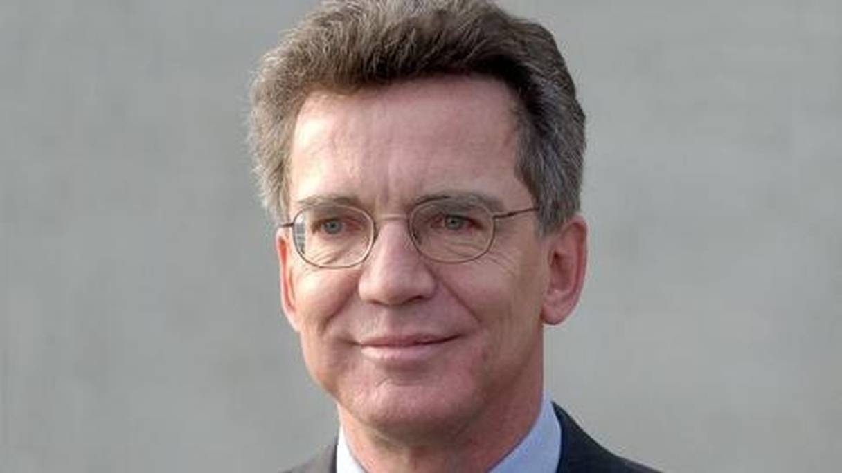Thomas de Maizière, ministre allemand de l'Intérieur.
